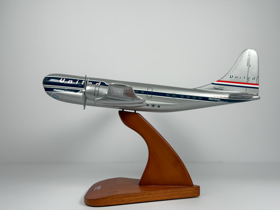 1:100 United Airlines Boeing 377 Stratocruiser (N31225) - Mainliner | Executive Model