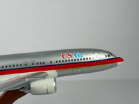 1:100 USAir Boeing 737-300 - Red/Blue | Executive Model