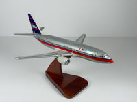 1:100 USAir Boeing 737-300 - Red/Blue | Executive Model