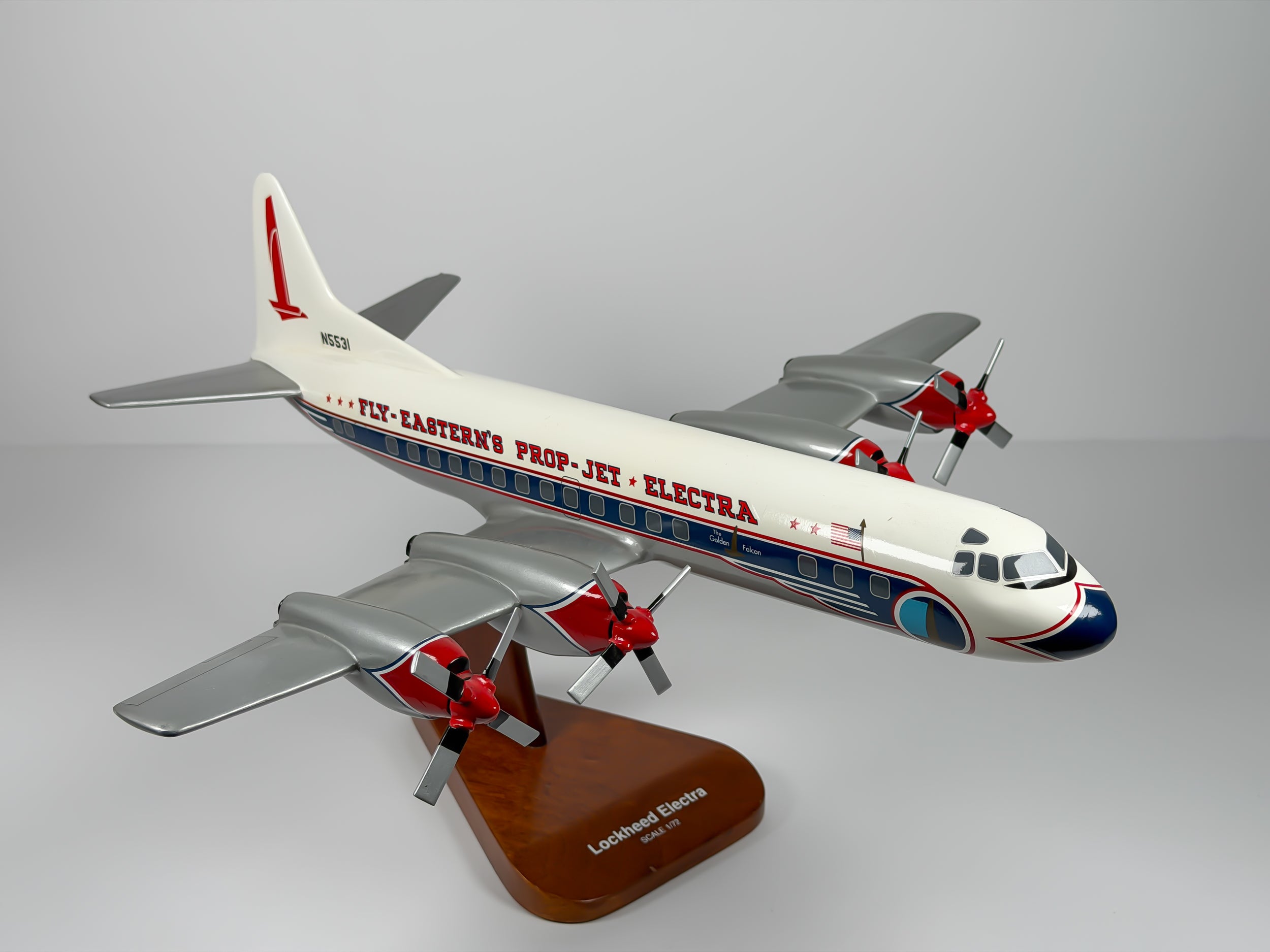 1:72 Eastern Air Lines Lockheed L-188 Electra (N5531) - Fly Eastern Air Lines | Executive Model