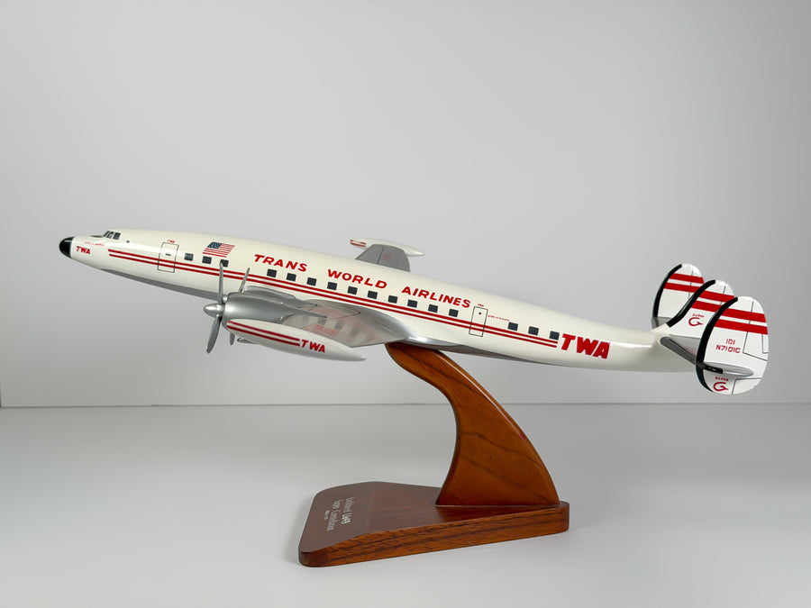 1:72 Trans World Airlines (TWA) Lockheed L-1049 (N7101C) - Dual Stripes | Executive Model