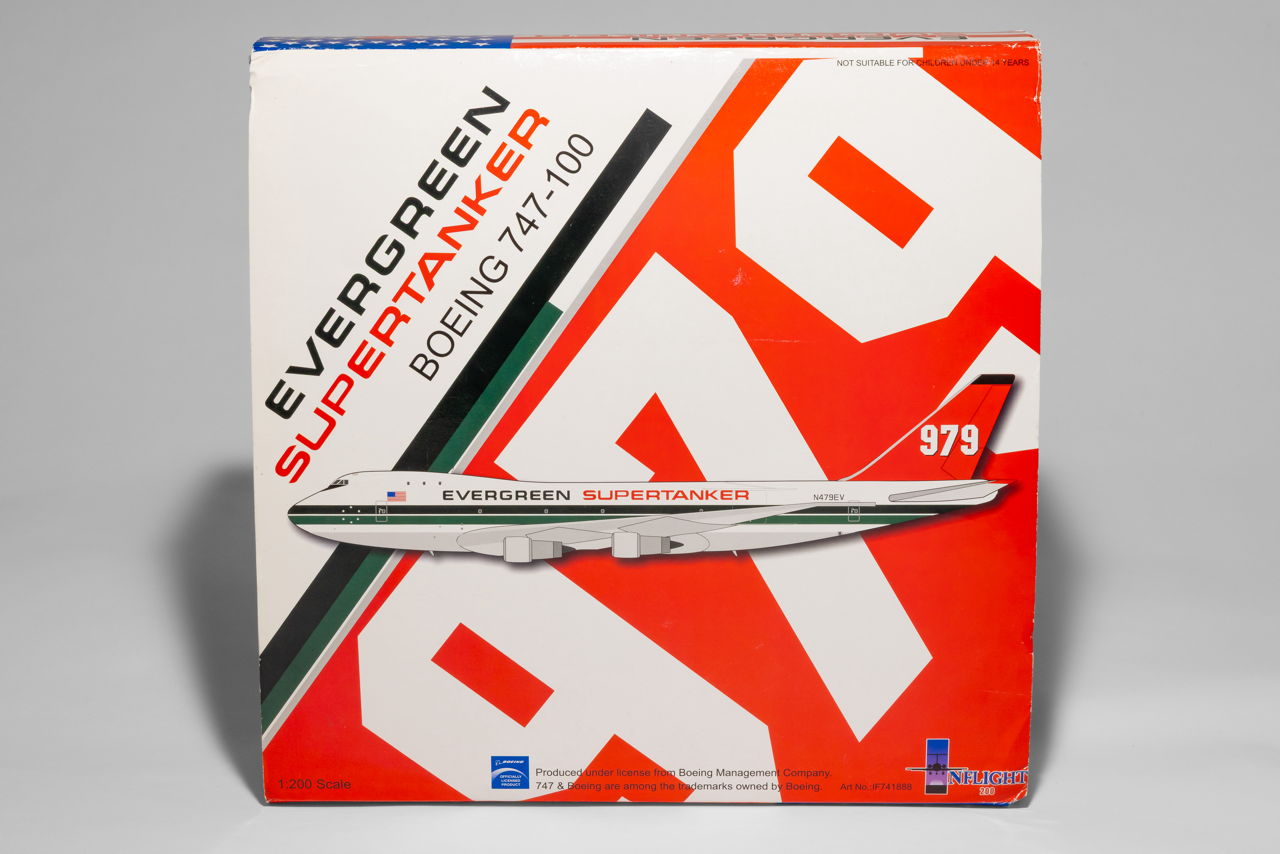 Inflight200 Evergreen Supertanker Boeing 747-100 N479EV Fire Fighting Tanker IF741888