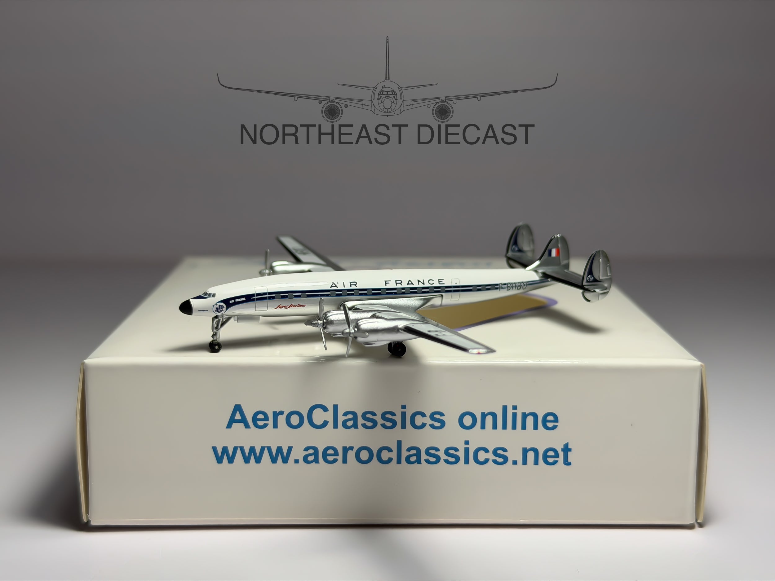 Air France Lockheed L-1649 Starliner 1:400 Aeroclassics F-BHBO (ACFBHBO)