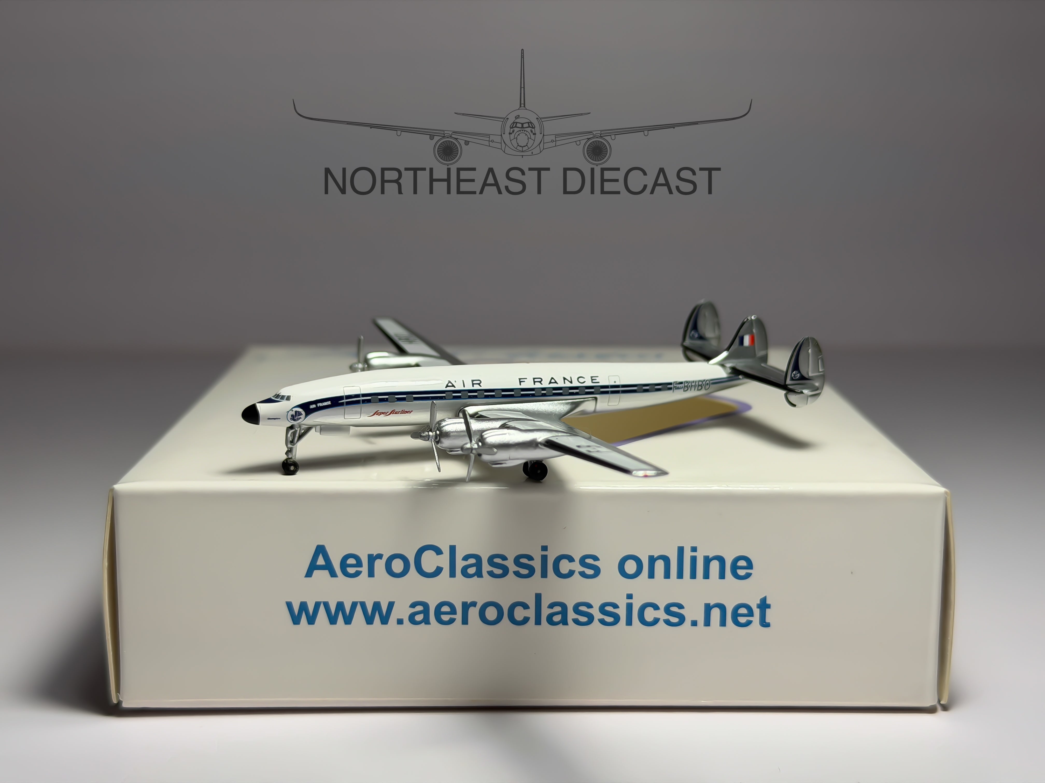 Air France Lockheed L-1649 Starliner 1:400 Aeroclassics F-BHBO (ACFBHBO)