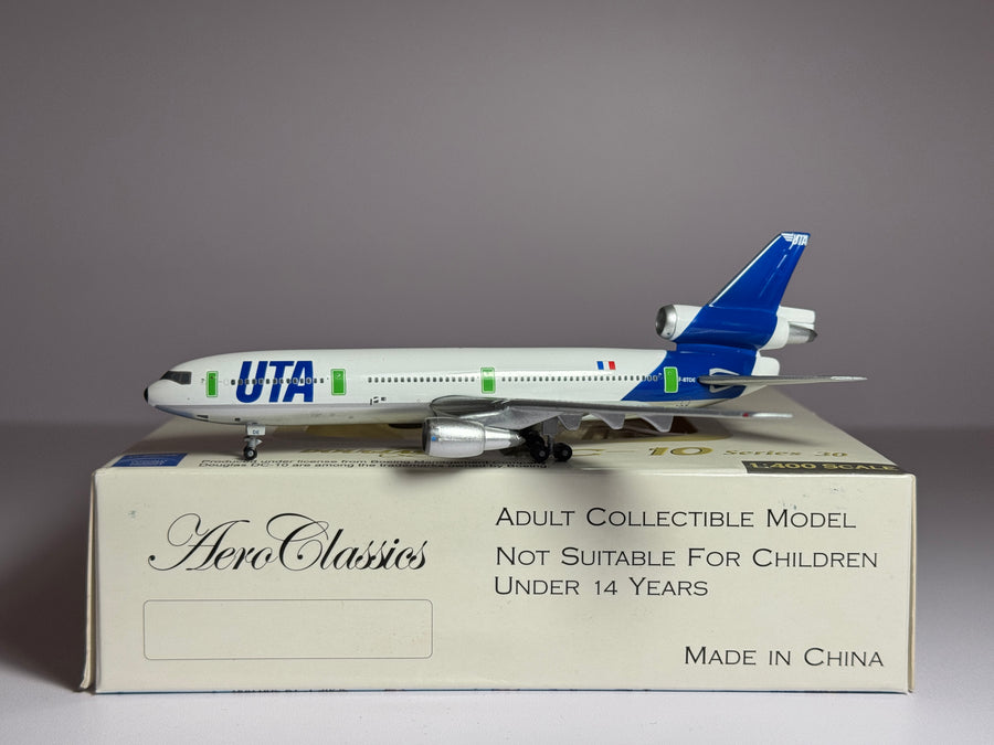 SOCATEC 1:400 UTA French Airlines McDonnell Douglas DC-10-30 F-BTDE GJ release SOCUTA001