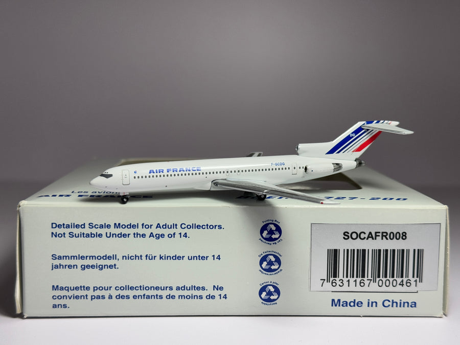 Gemini Jets 1:400 Air France Boeing 727-200 F-GCDG Socatec Exclusive SOCAFR008
