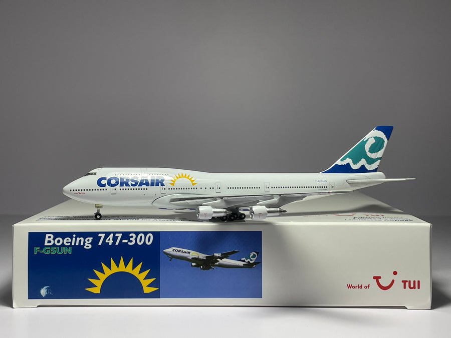Gemini Jets 1:400 Corsair Boeing 747-300 F-GSUN Sun GJCRL347