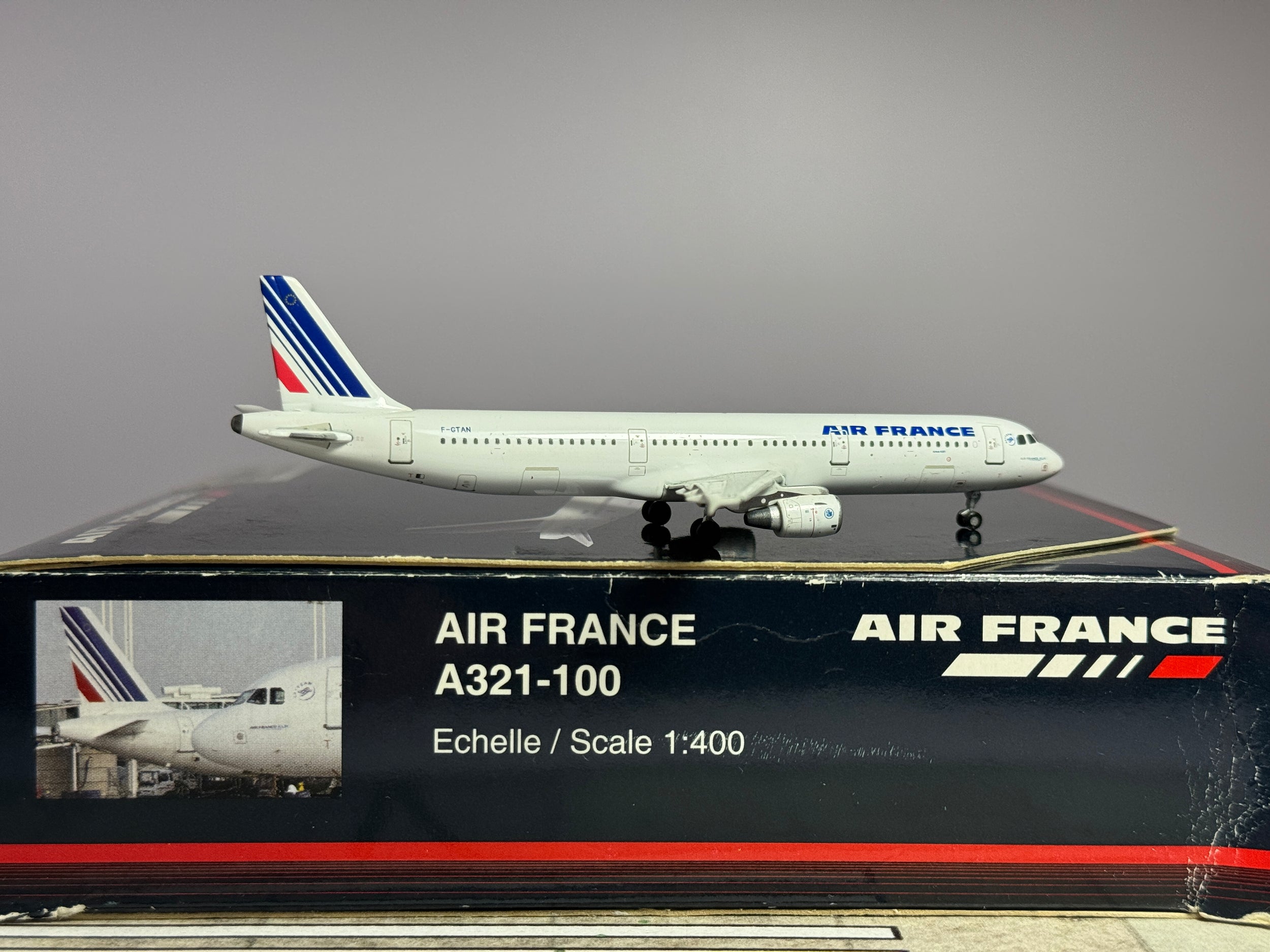 Gemini Jets 1:400 Air France Airbus A321-200 F-GTAN old livery GJAFR850