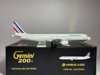 Gemini Jets 1:200 Air France Airbus A321 F-GTAN new logo G2AFR400