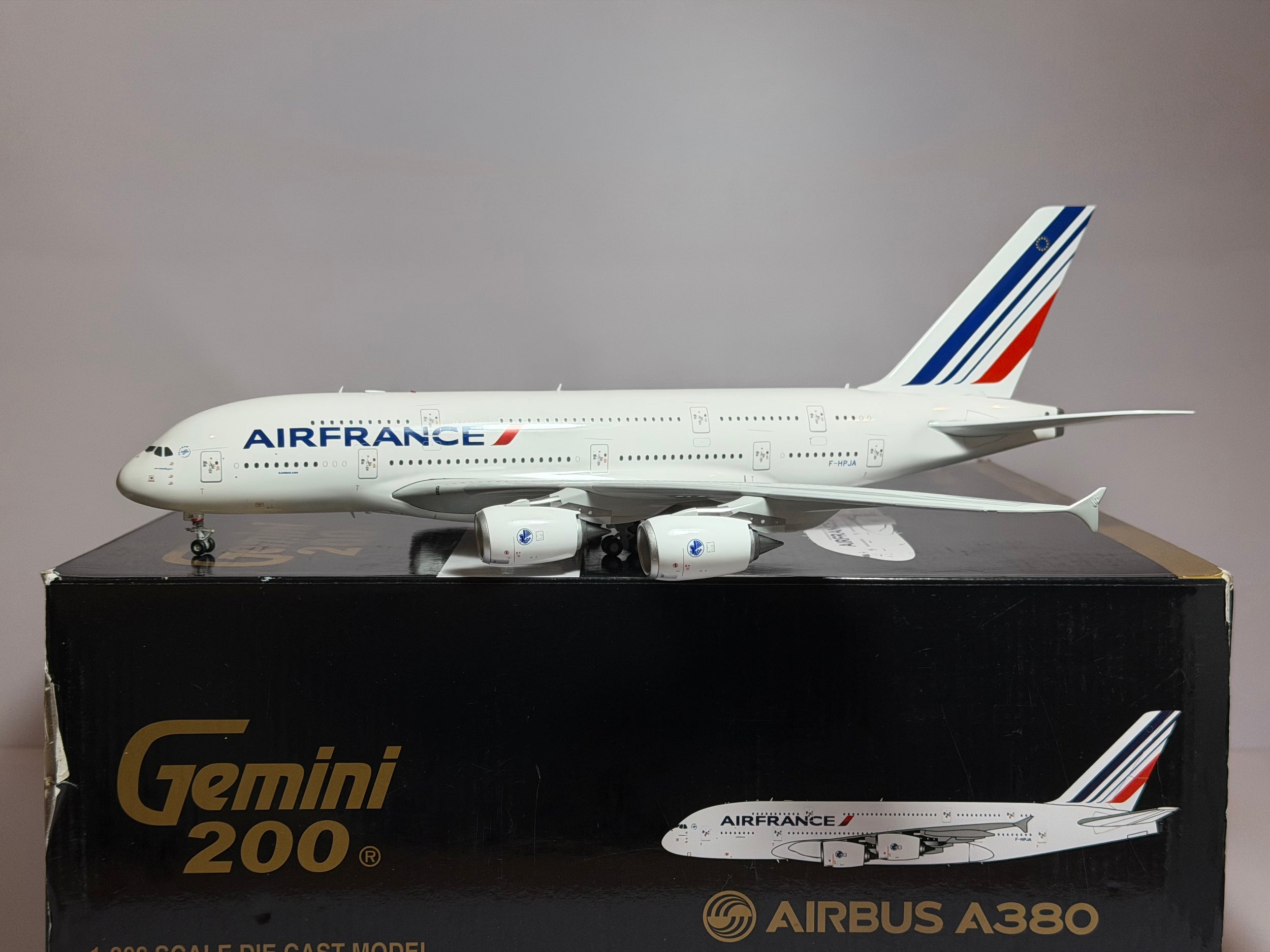 Gemini Jets 1:200 Air France Airbus A380-800 F-HPJA new logo G2AFR421