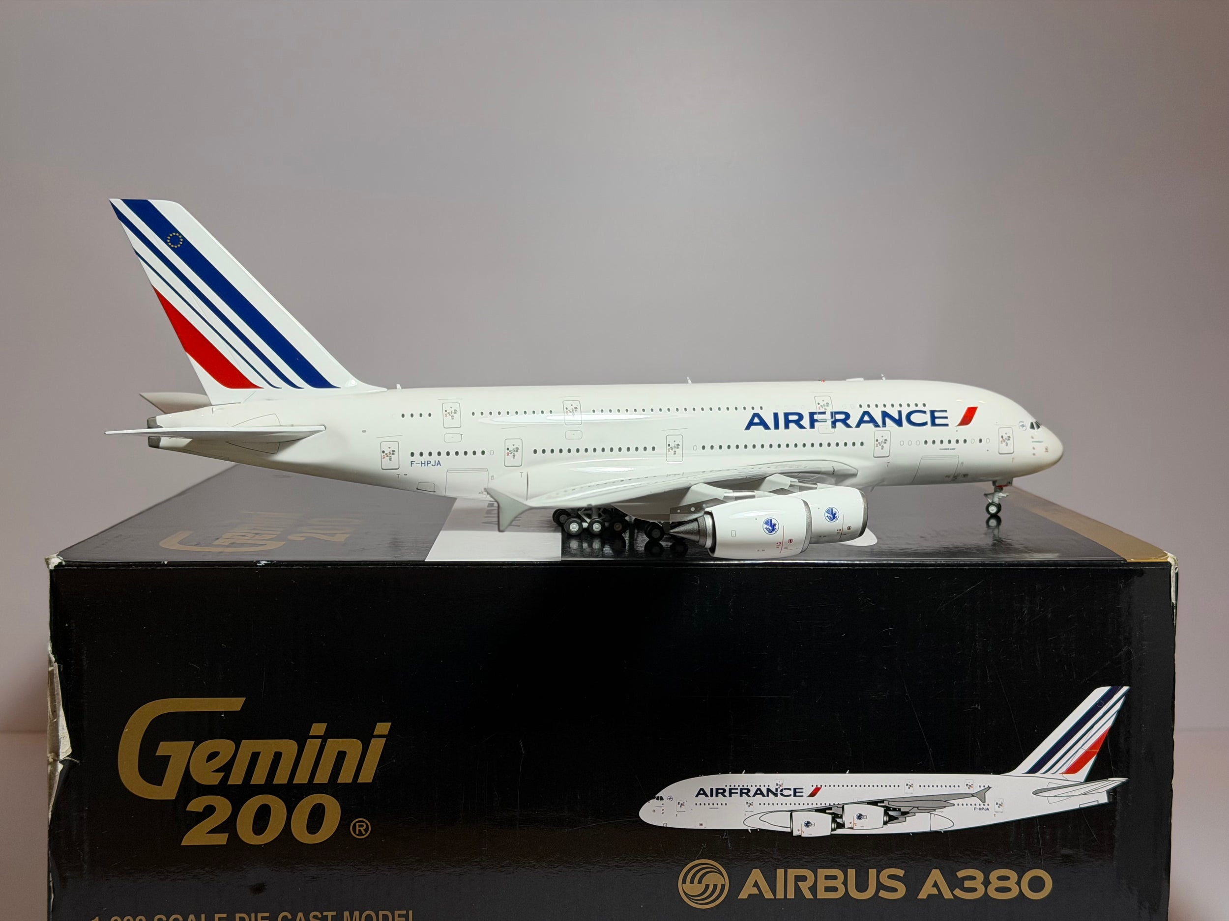 Gemini Jets 1:200 Air France Airbus A380-800 F-HPJA new logo G2AFR421