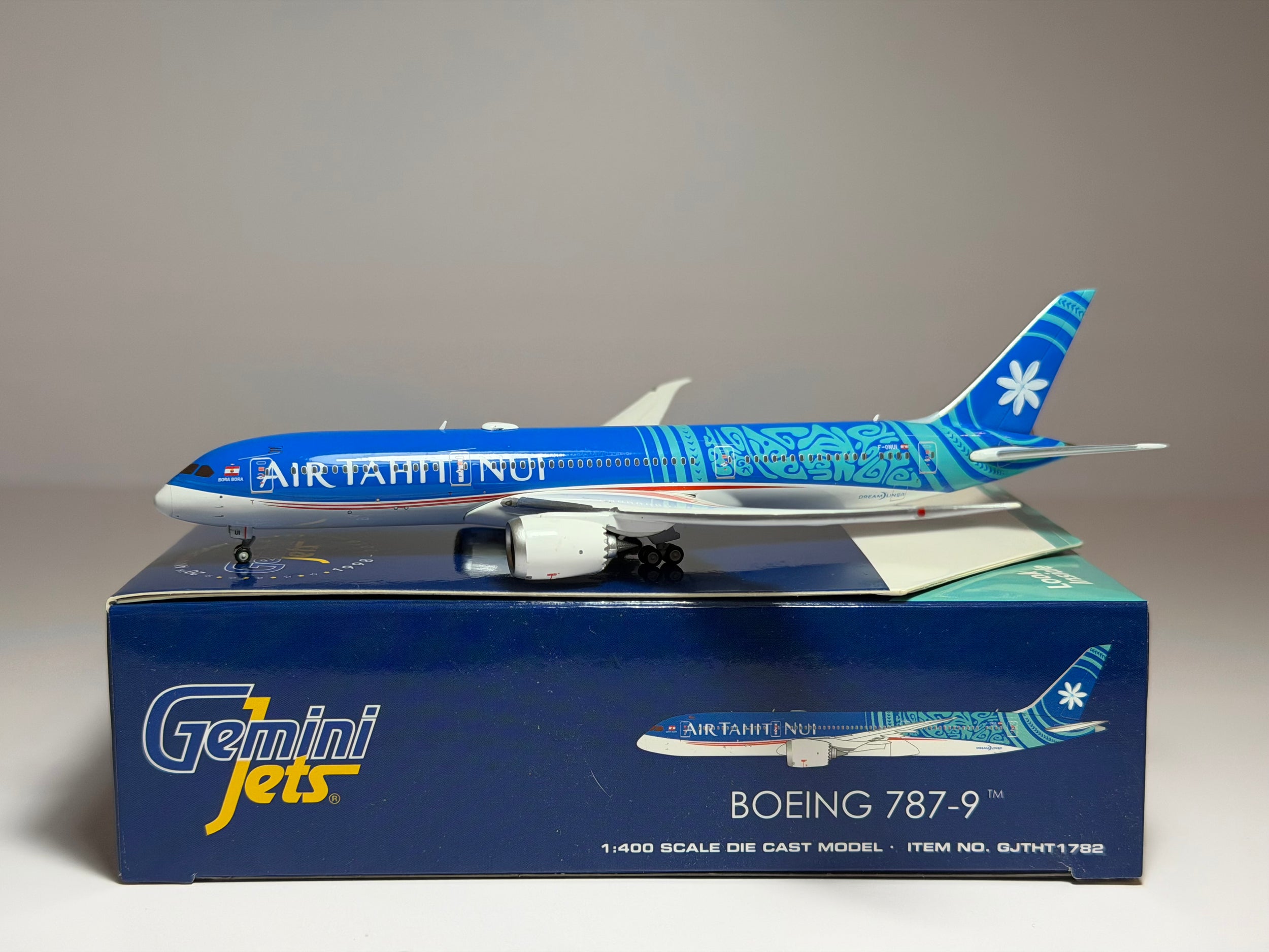 Gemini Jets 1:400 Air Tahiti Nui Boeing 787-9 F-ONUI current colors GJTHT1782