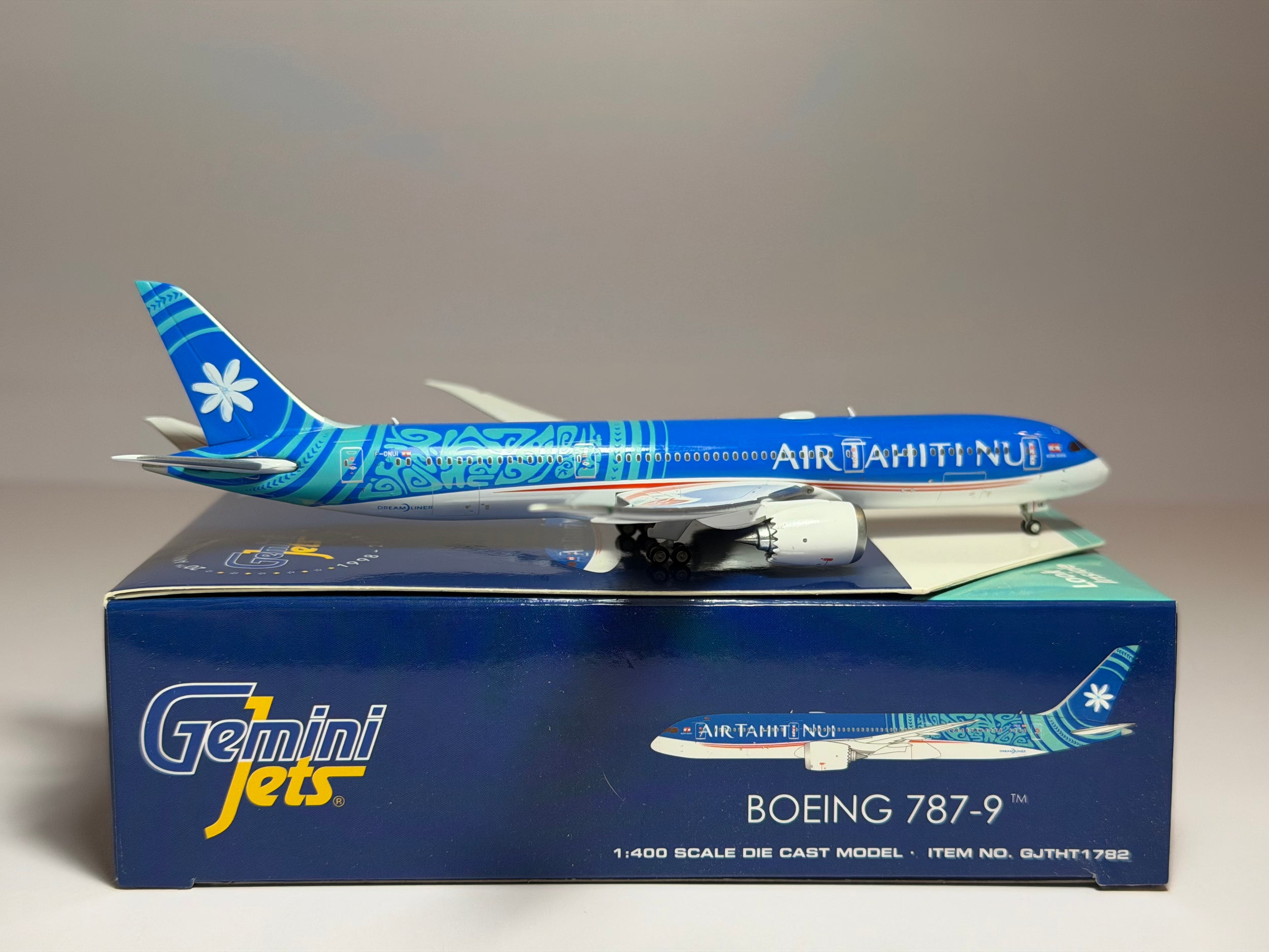 Gemini Jets 1:400 Air Tahiti Nui Boeing 787-9 F-ONUI current colors GJTHT1782