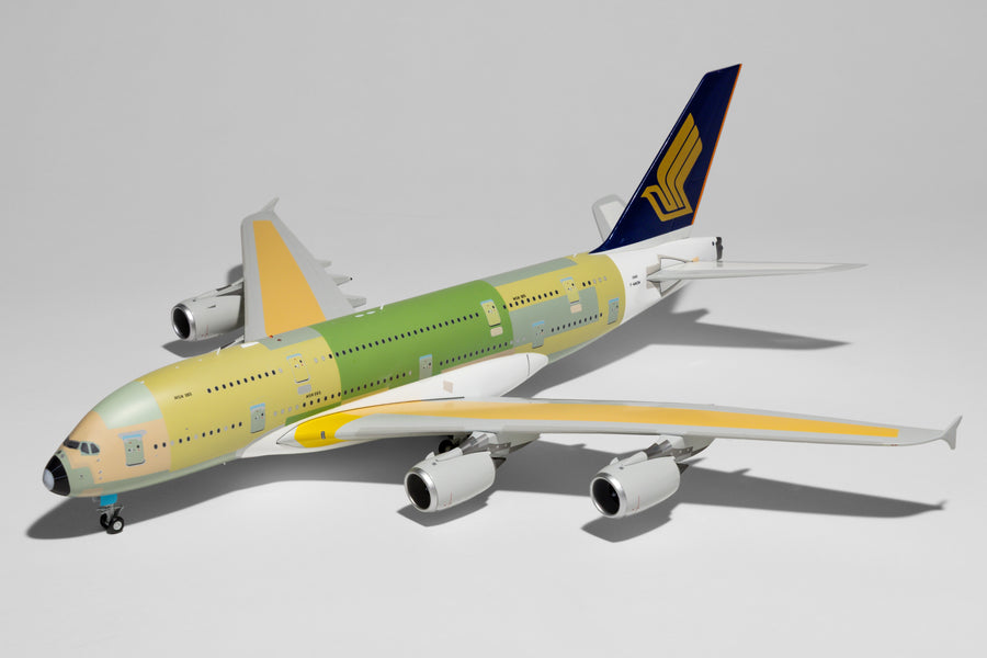 JC Wings 1:200 Singapore Airlines Airbus A380-800 F-WWSM bare metal XX20065