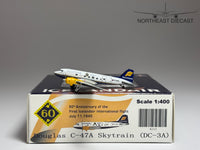 Icelandair Douglas C-47 Skytrain 1:400 JC Wings TF-NPK (FL4113)