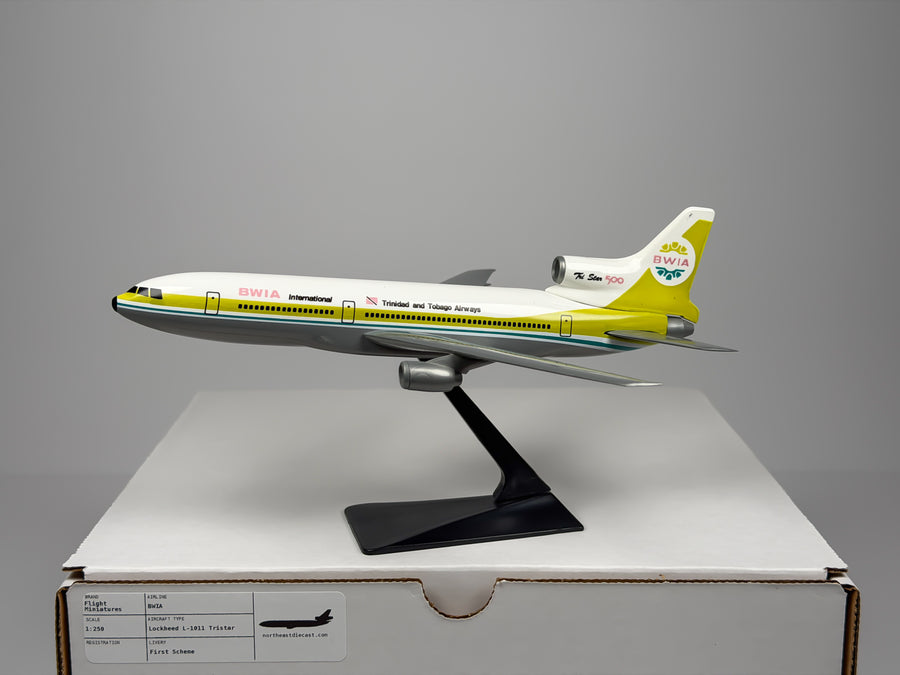 1:250 BWIA Lockheed L-1011 - First Scheme | Flight Miniatures