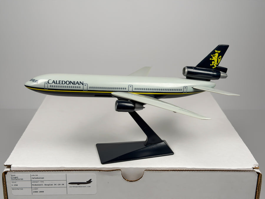 1:250 Caledonian Airways McDonnell Douglas DC-10-30 - 1988-2000 | Flight Miniatures