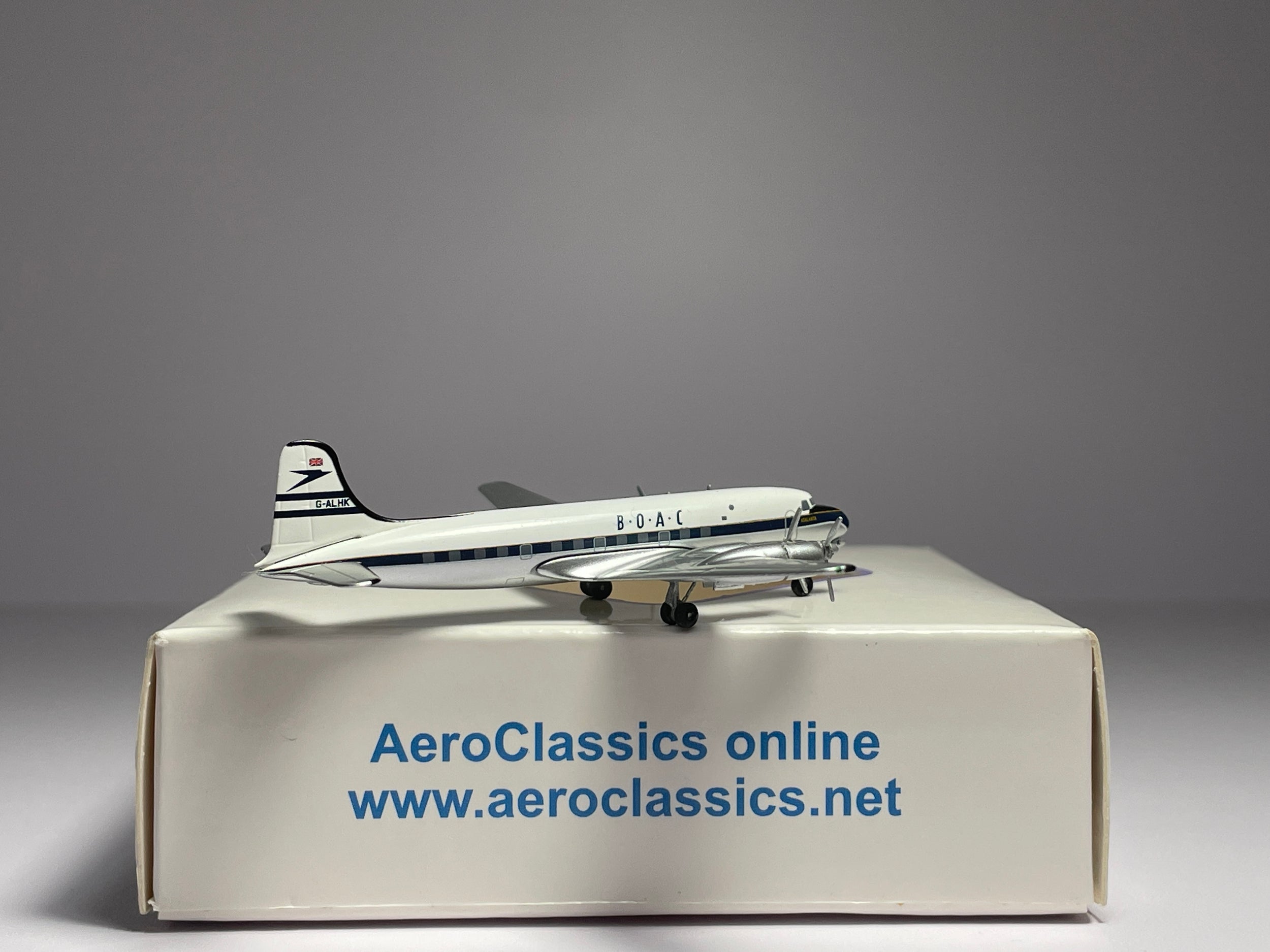 Aeroclassics 1:400 BOAC Douglas CL-4 (DC-4) G-ALHK ACGALHK