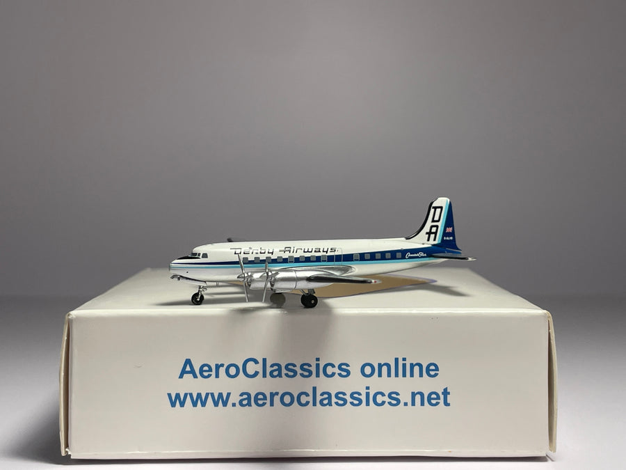 Aeroclassics 1:400 Derby Airways Douglas CL-4 (DC-4) G-ALHS ACGALHS