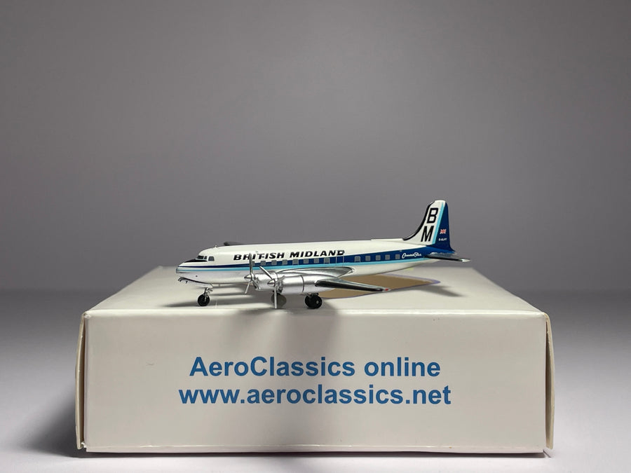 Aeroclassics 1:400 British Midland Douglas CL-4 (DC-4) G-ALHY ACGALHY