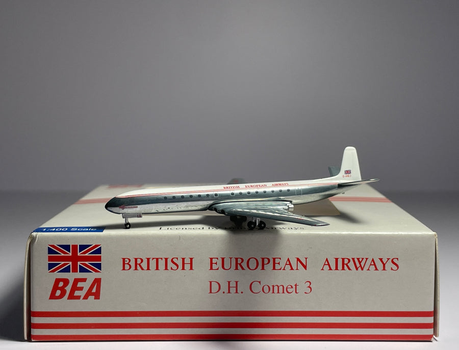 Aeroclassics 1:400 British European Airways De Havilland DH-106 Comet 3 G-ANLO 1950s polished ACGANLO
