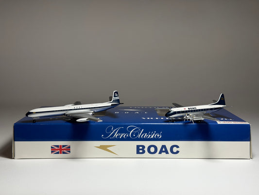 Aeroclassics 1:400 BOAC Comet 4C G-APDN & Viscount 700 G-AMOG ACGAPDN