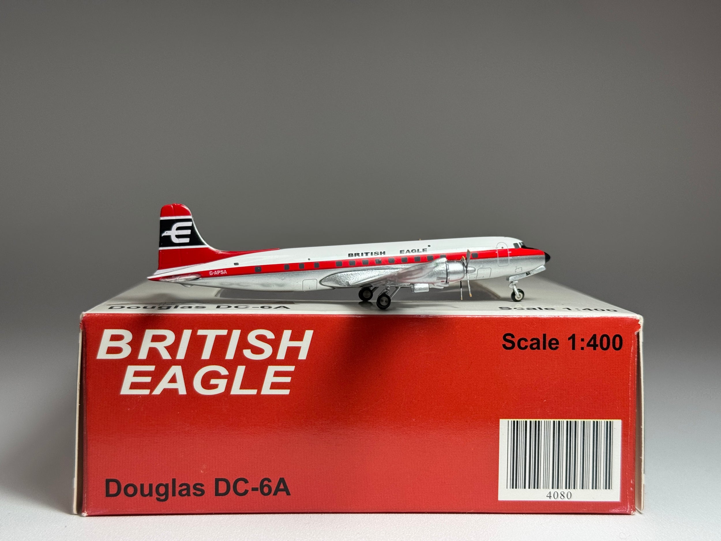 JC Wings 1:400 British Eagle Douglas DC-6 G-APSA JC4080