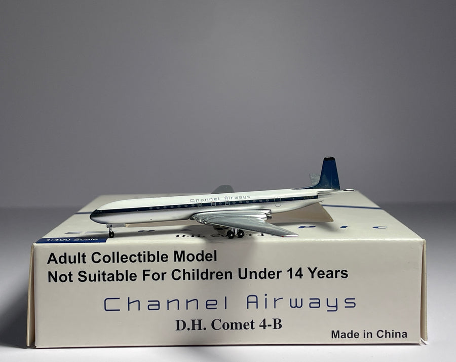 Aeroclassics 1:400 Channel Airways De Havilland DH.106 Comet 4B G-APZM ACGAPZM