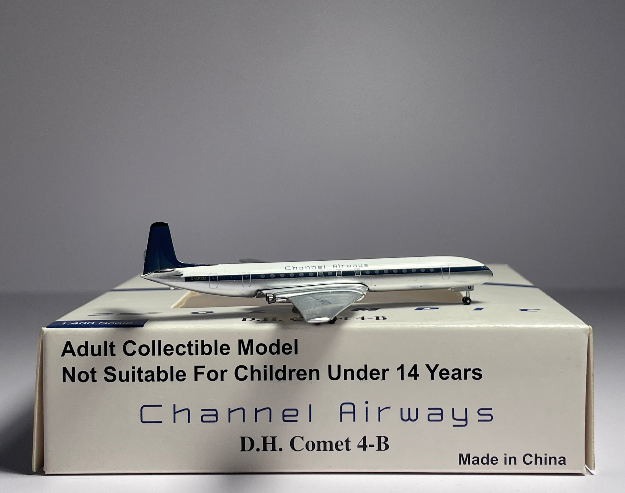 Aeroclassics 1:400 Channel Airways De Havilland DH.106 Comet 4B G-APZM ACGAPZM