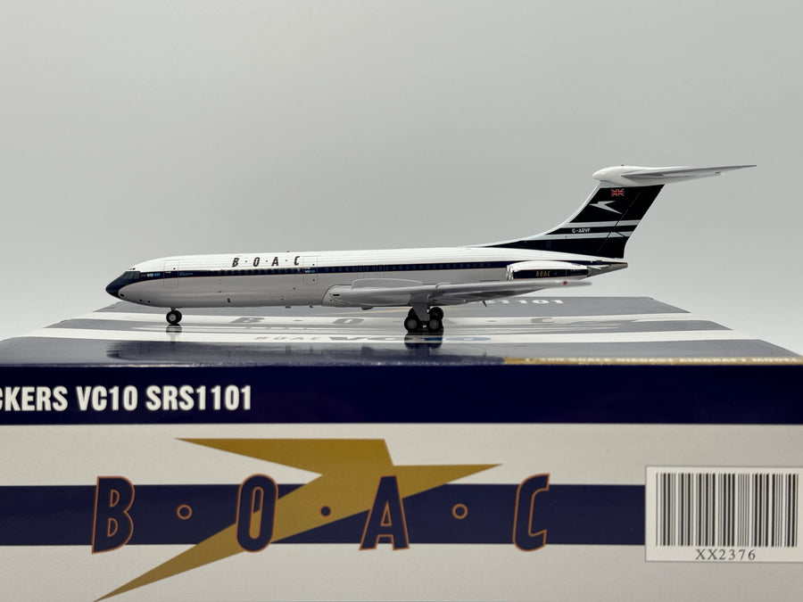 JC Wings 1:200 BOAC Vickers VC-10 G-ARVF Tail Twin Stripe XX2376