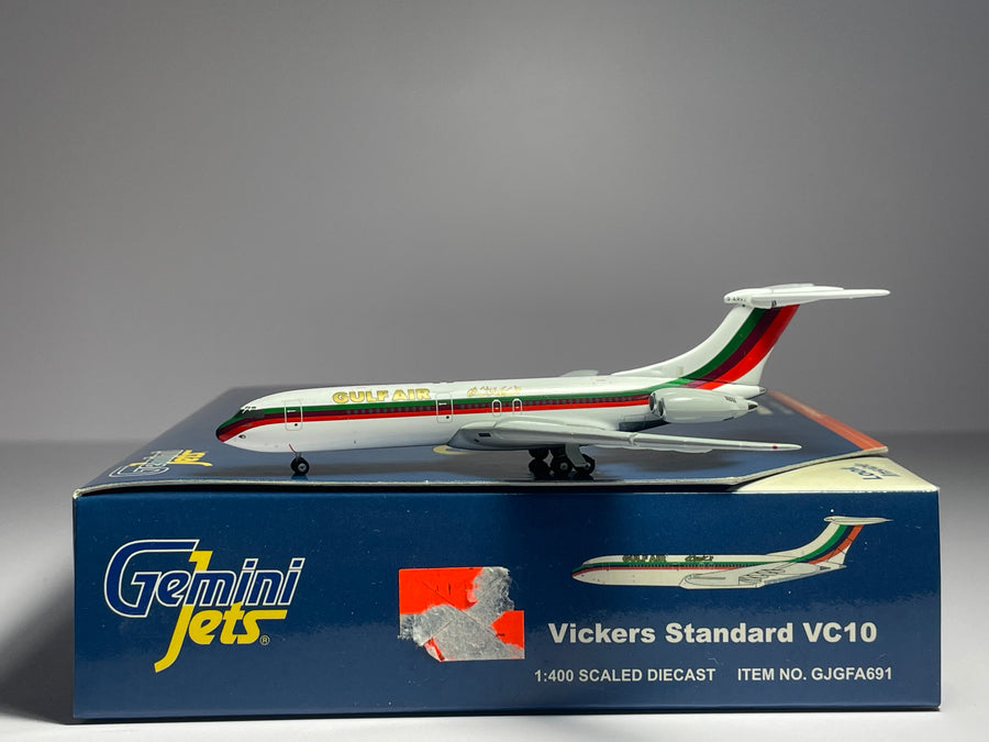 Gemini Jets 1:400 Gulf Air Vickers VC-10 G-ARVJ 1970s colors GJGFA692