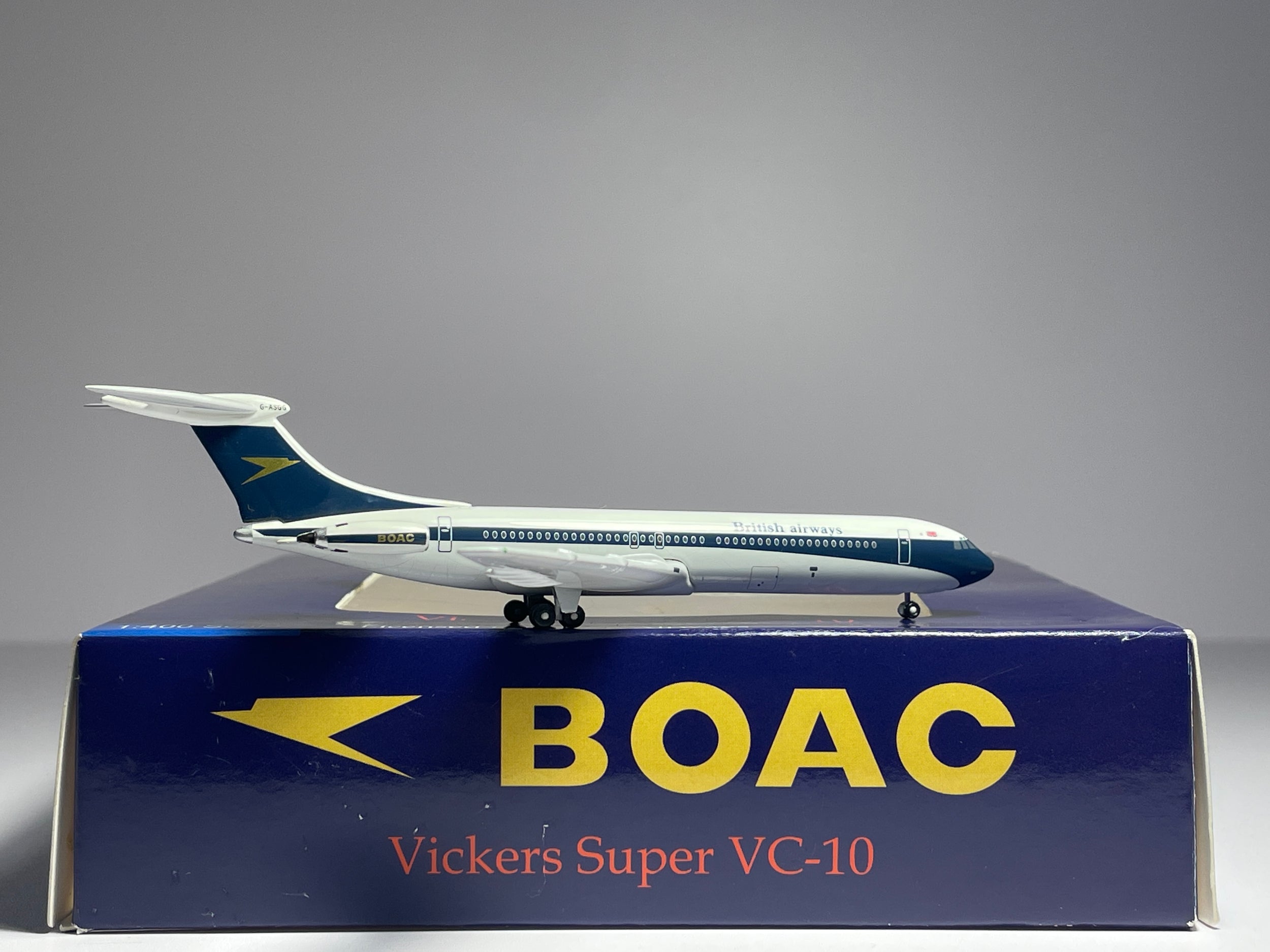 Aeroclassics 1:400 British Airways Vickers Super VC-10 G-ASGG BOAC hybrid ACGASGG
