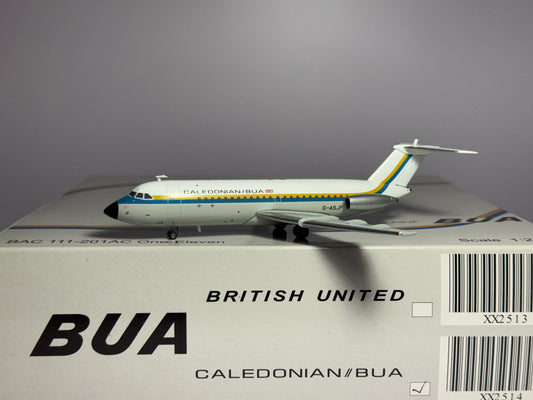 JC Wings 1:200 Caledonian Airways BAC 111-200 G-ASJF XX2514