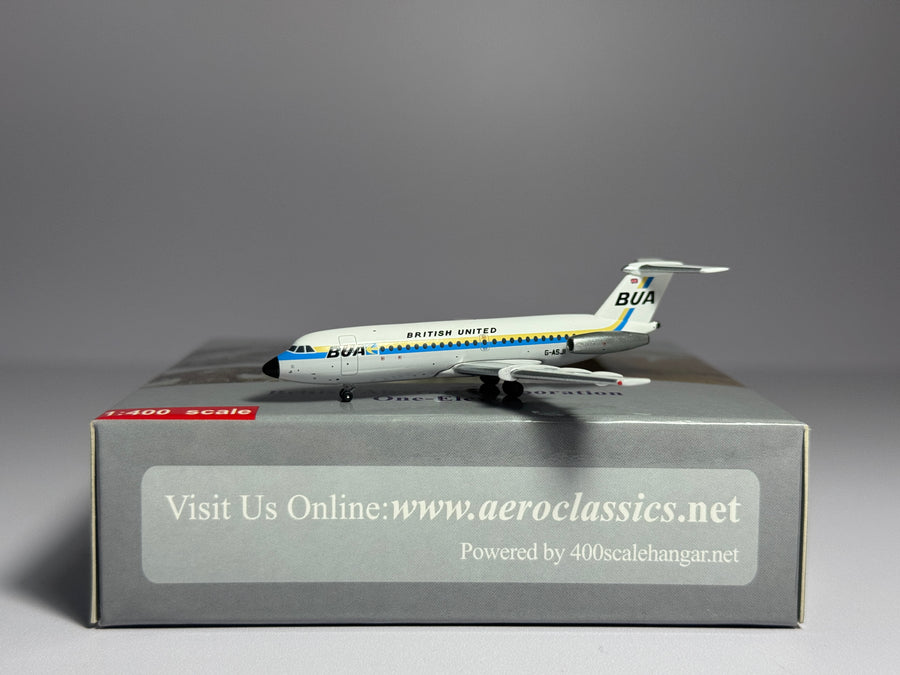 Aeroclassics 1:400 British United Airways BAC 111 G-ASJI ACGASJI