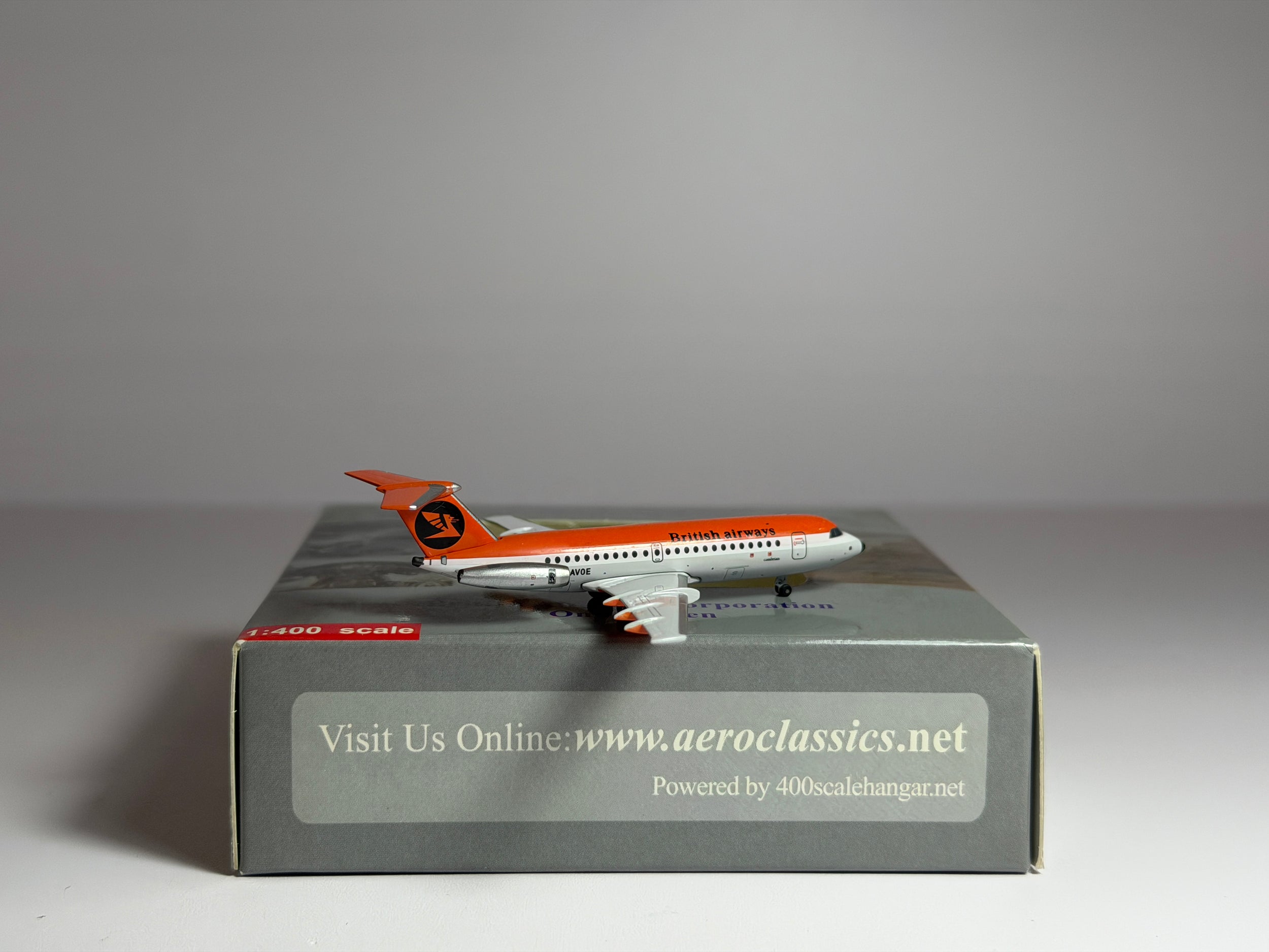 British Airways BAC 1-11 1:400 Aeroclassics G-AVOE (ACGAVOE)