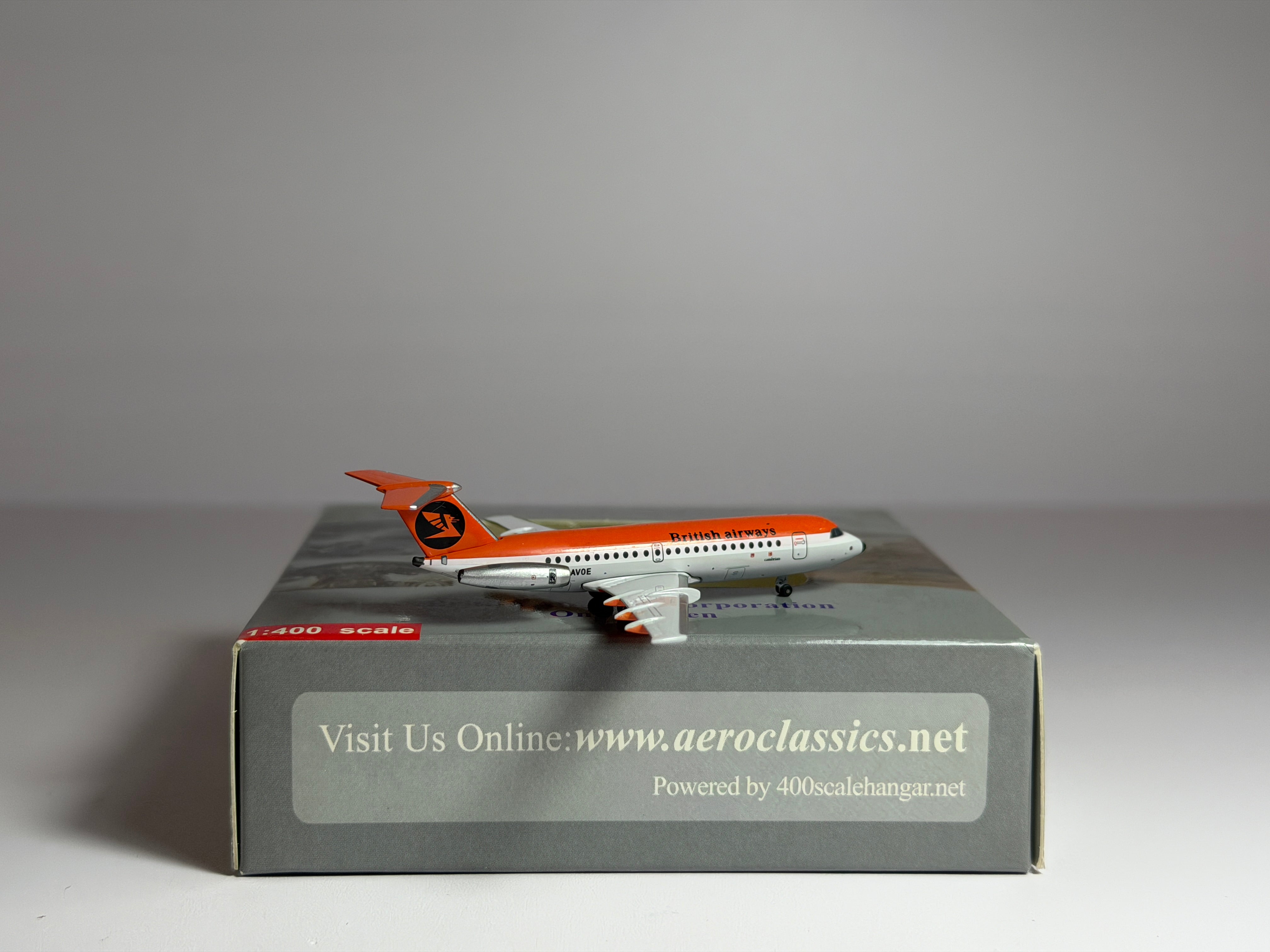 British Airways BAC 1-11 1:400 Aeroclassics G-AVOE (ACGAVOE)