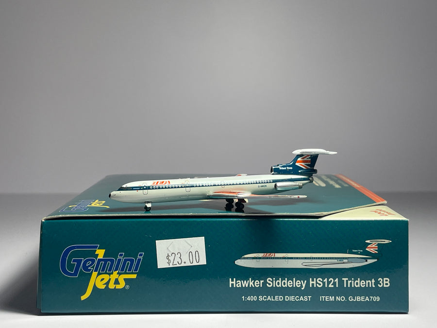 Gemini Jets 1:400 BEA Hawker Siddeley HS-121 3B G-AWZN Speedjack GJBEA709