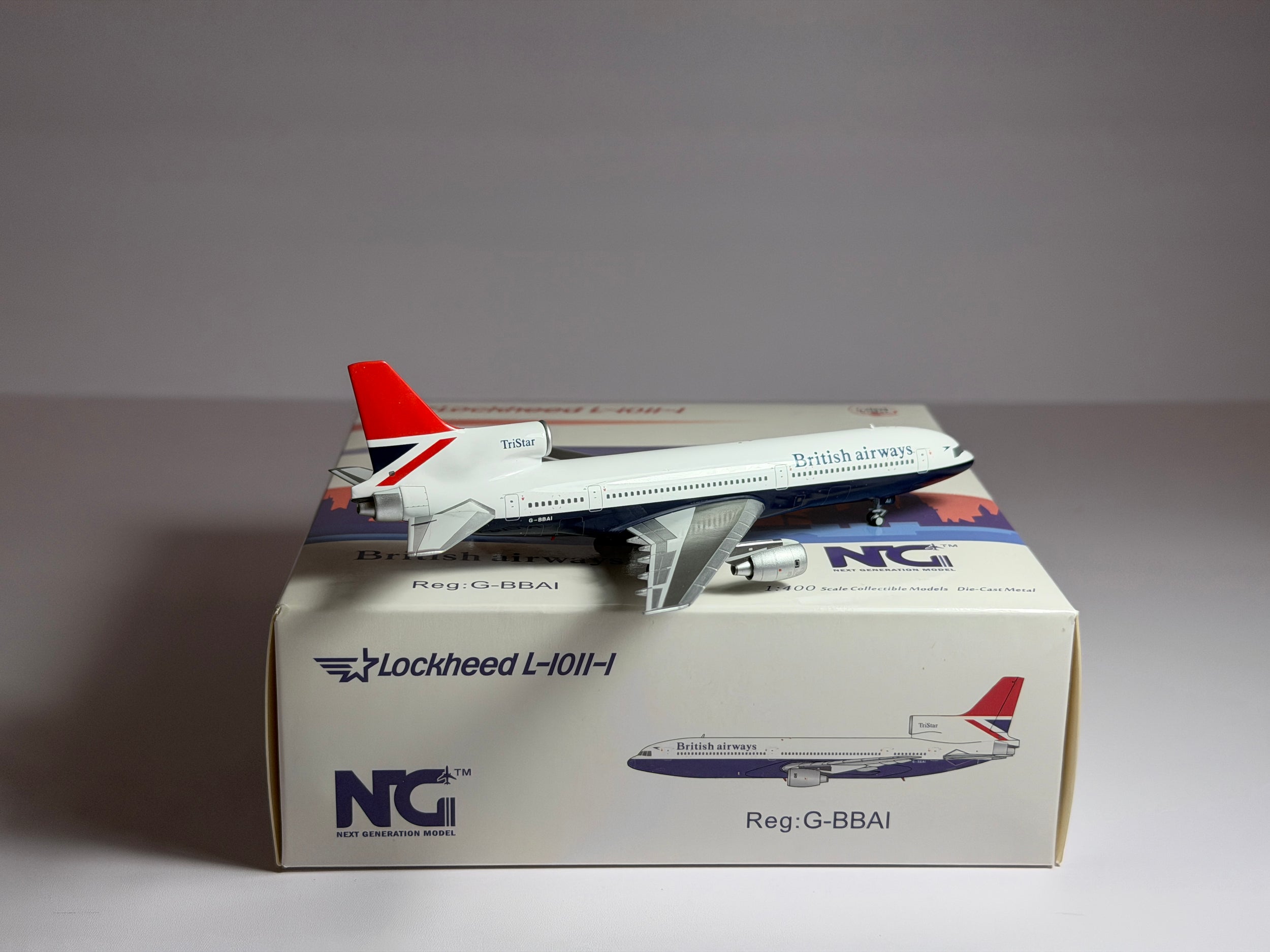 British Airways Lockheed L-1011-1 1:400 NG Models G-BBAI (NG31008)