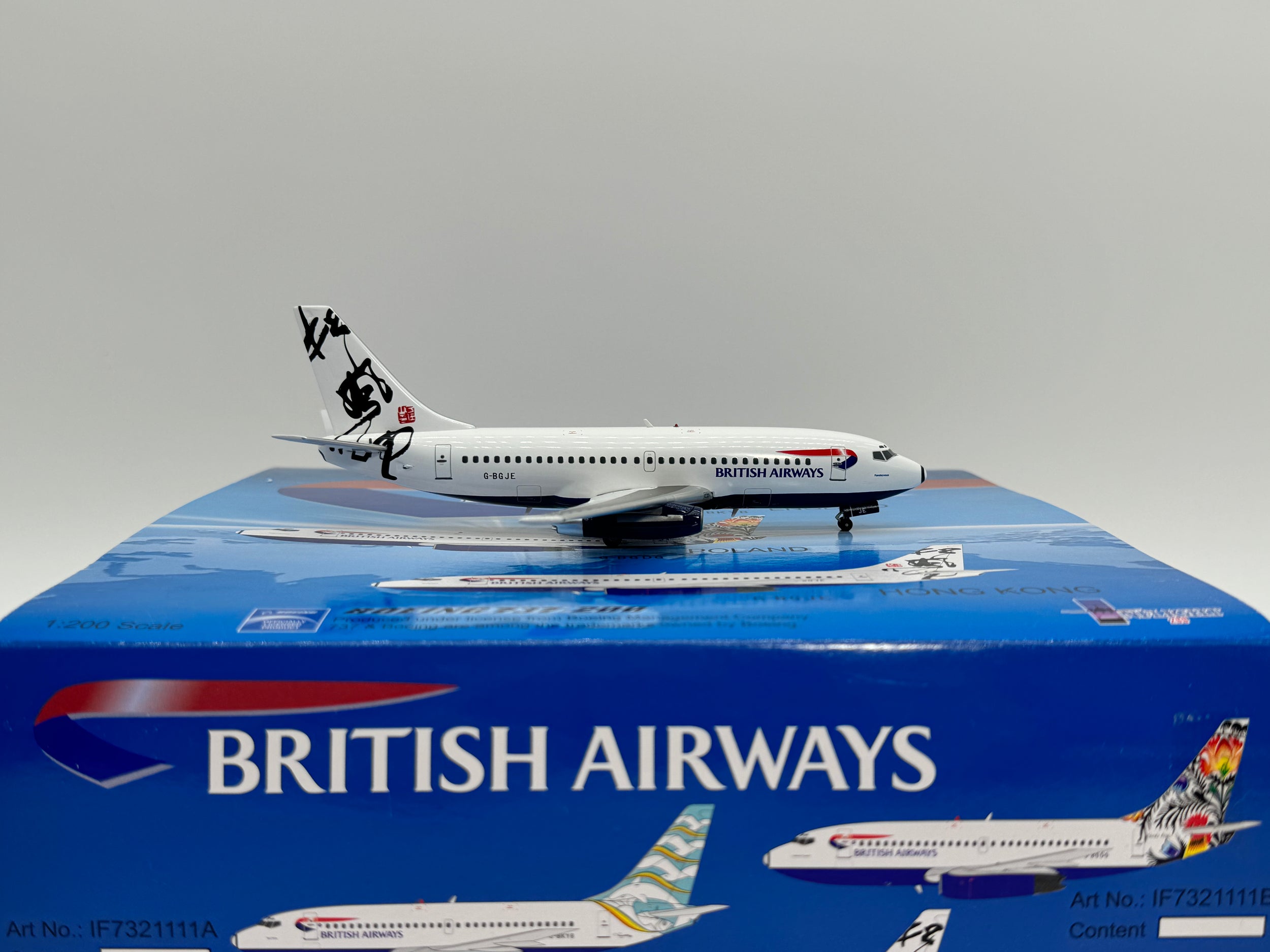 Inflight200 1:200 British Airways Boeing 737-200 G-BGJE Current Colors IF7321111C
