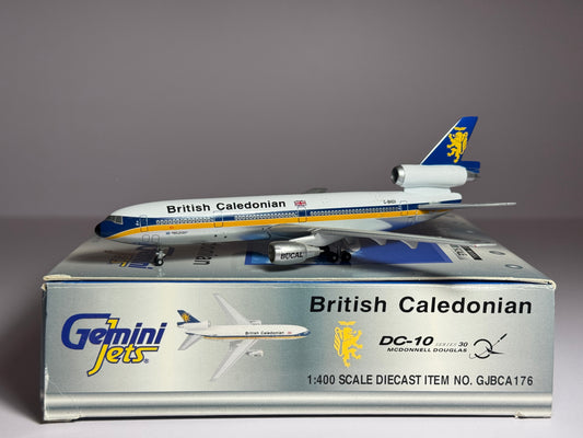 Gemini Jets 1:400 British Caledonian McDonnell Douglas DC-10 G-BHDI GJBCA176