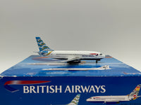 Inflight200 1:200 British Airways Boeing 737-200 G-BKYB Current Colors IF7321111A