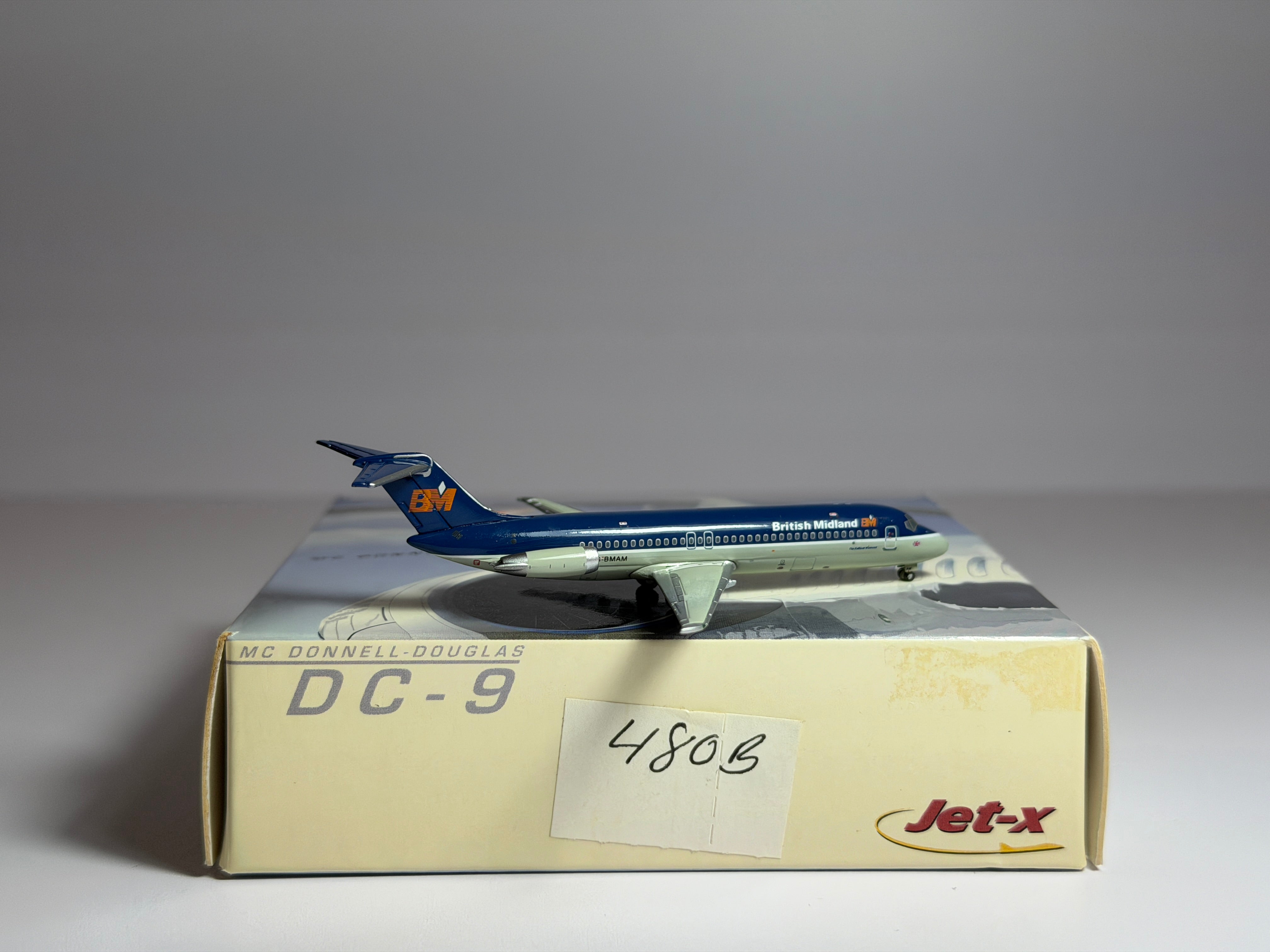 British Midland Douglas DC-9-30 1:400 Jet-X G-BMAM (JXM480B)
