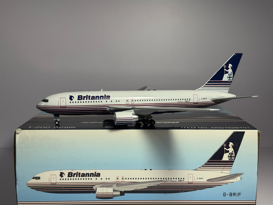 Inflight 1:200 Britannia Boeing 767-200 G-BRIF old colors ARD762BT01