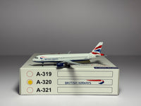 Aeroclassics 1:400 British Airways Airbus A320-200 G-BUSJ Union Jack ACGBUSJ