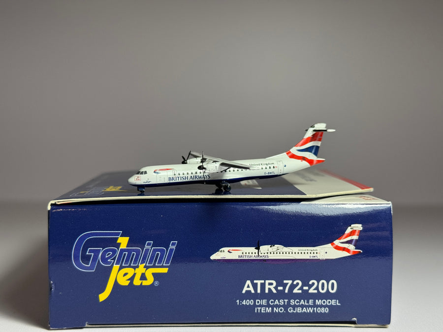 Gemini Jets 1:400 British Airways ATR-72-200 G-BWTL Utopia GJBAW1080