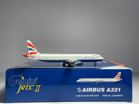 Gemini Jets 1:400 British Airways Airbus A321 G-EUXD Utopia World Tail GJBAW579