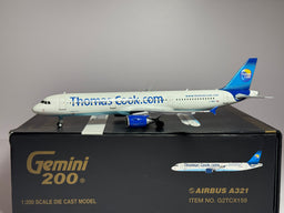 Gemini Jets 1:200 Thomas Cook Airbus A321 G-NIKO 2000s colors G2TCX159