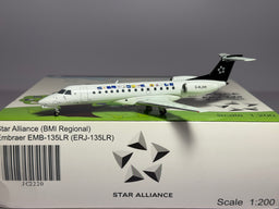 JC Wings 1:200 BMI Embraer ERJ145 G-RJXK Star Alliance JC2220