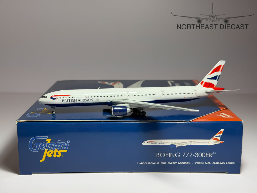British Airways Boeing 777-300ER 1:400 Gemini Jets G-STBG (GJBAW1365)