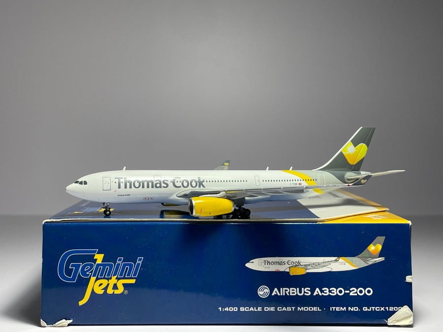 Gemini Jets 1:400 Thomas Cook Airbus A330-200 G-TCXB 2000s colors GJTCX1200